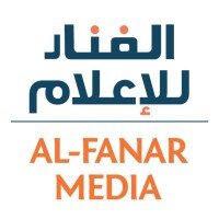 Logo with Arabic text and the words 'AL-FANAR MEDIA' in orange.