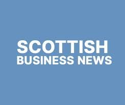 Scottish Business News logo on a blue background